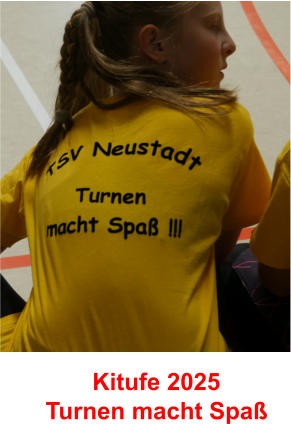 Kitufe 2025 Turnen macht Spaß